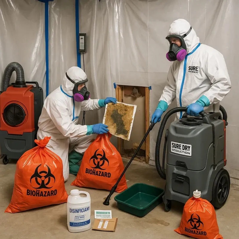 Contaminated Water Handling Protocols process in Potter County, PA