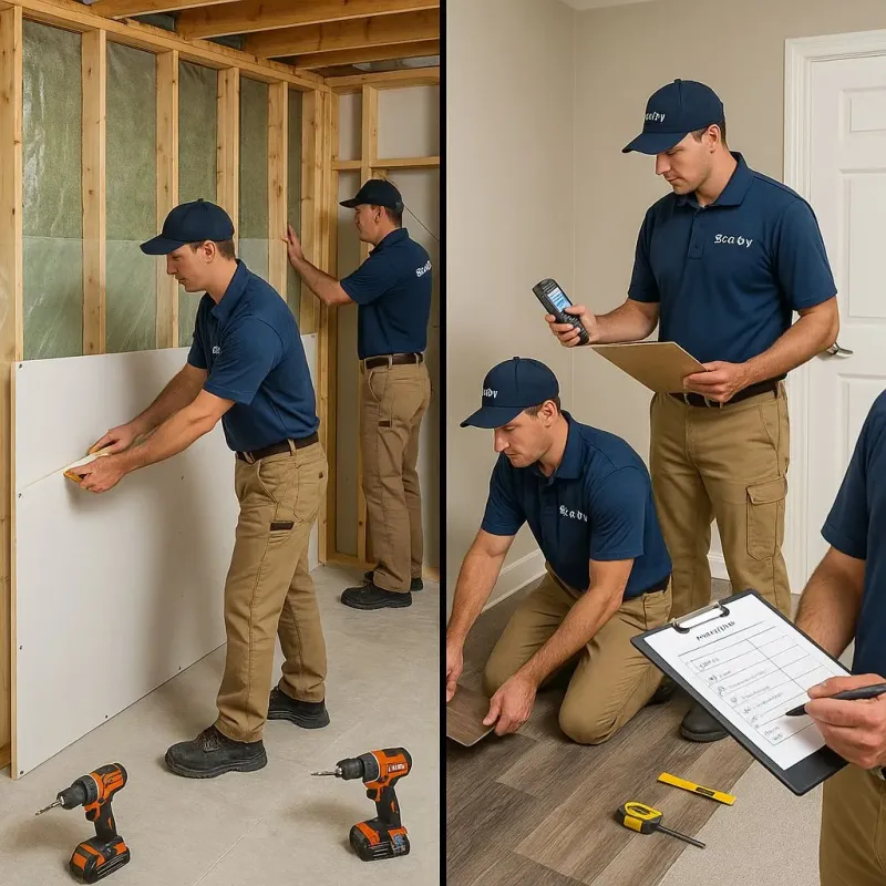 Repairs and Reconstruction process in Potter County, PA
